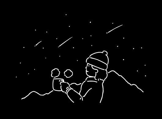 12月14日ふたご座流星群